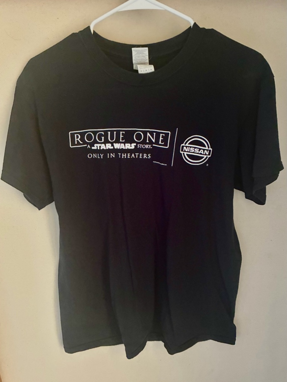 Rare 2016 Star Wars Rogue One X Nissan Promotional T-Shirt